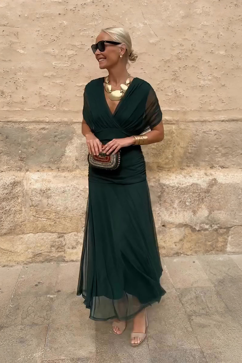 Women's Lightweight Chiffon Maxi Dress