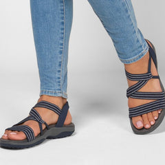 Women's Lightweight Elastic Strap Sandals | Comfortable Non-Slip Summer Footwear 1