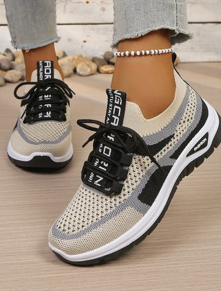 Women's Lightweight Fabric Sneakers | Sporty Comfortable Walking Shoes 4