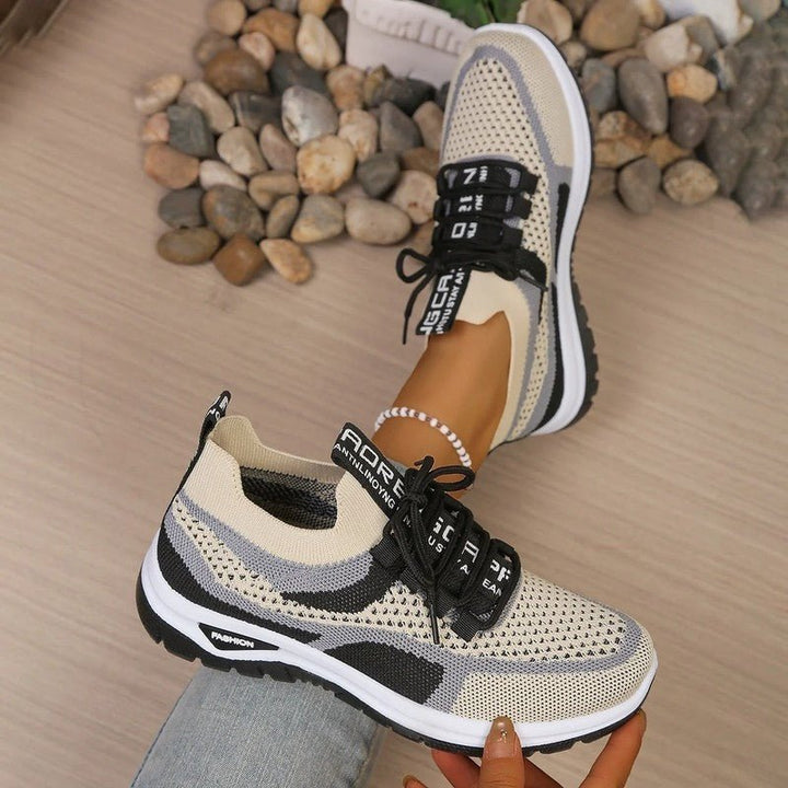 Women's Lightweight Fabric Sneakers | Sporty Comfortable Walking Shoes 6