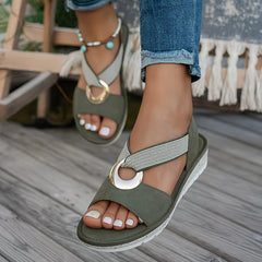 Women's Lightweight Flat Sandals | Elegant Casual Summer Footwear 5