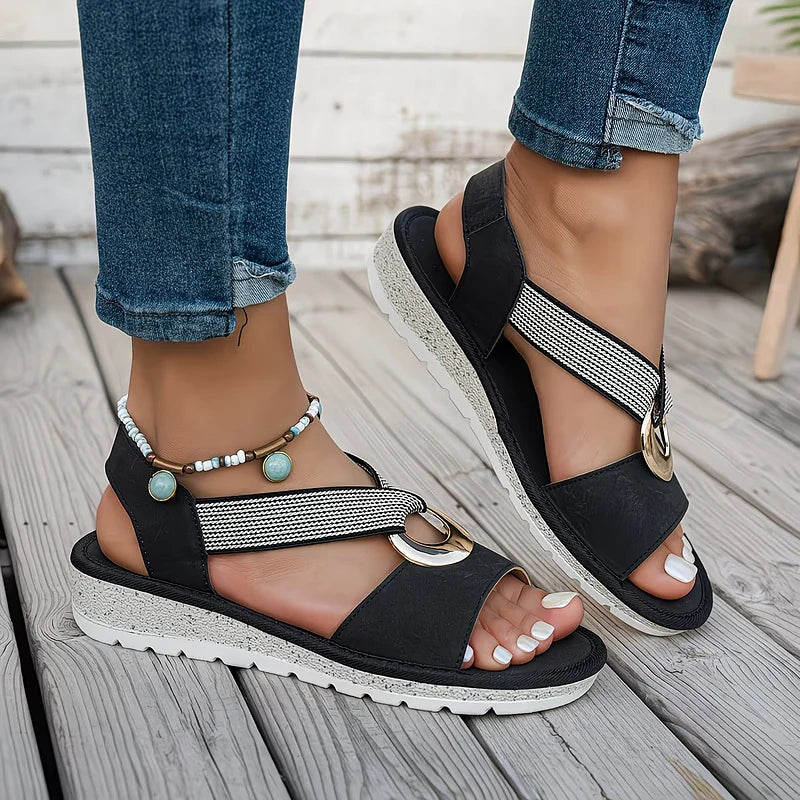 Women's Lightweight Flat Sandals | Elegant Casual Summer Footwear 6