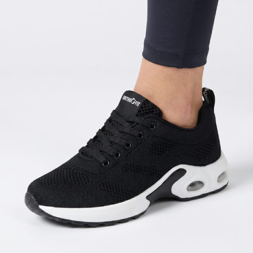 Women's Lightweight Knit Walking Shoes | Cushioned Arch Support Footwear 0