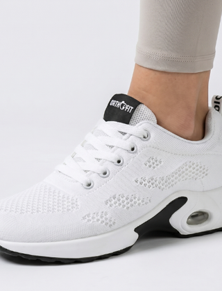 Women's Lightweight Knit Walking Shoes | Cushioned Arch Support Footwear 1