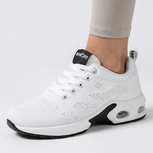 Women's Lightweight Knit Walking Shoes | Cushioned Arch Support Footwear 1