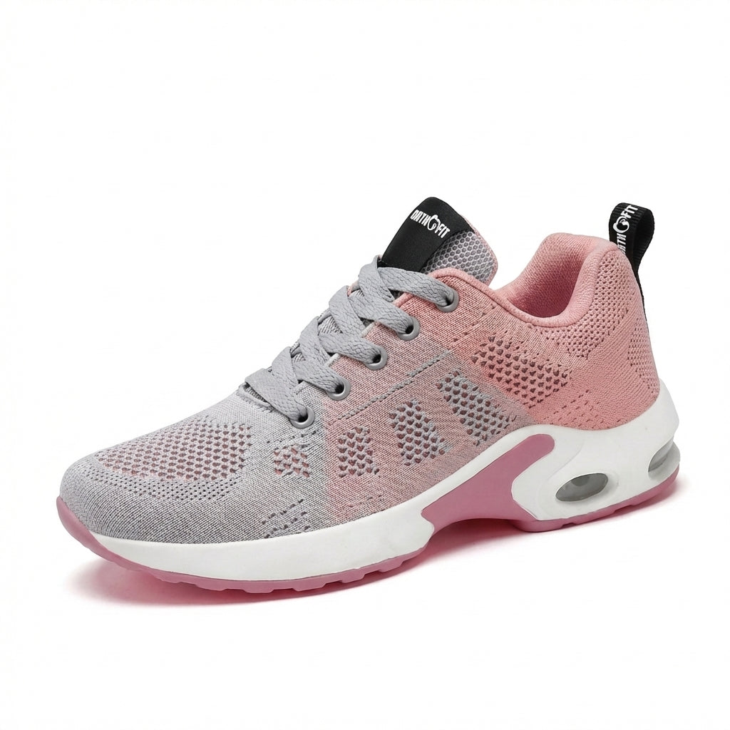 Women's Lightweight Knit Walking Shoes | Cushioned Arch Support Footwear 4