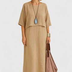 Women's Lightweight Layered Maxi Dress | Elegant Flowing Summer Style 6