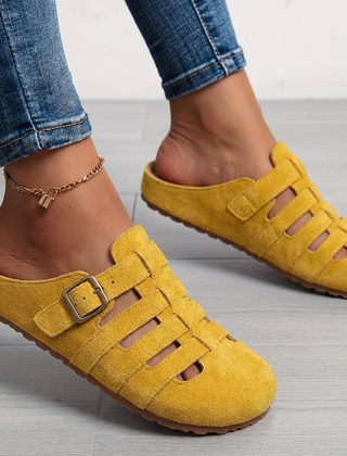 Women's Lightweight Slip-On Mules | Elegant Cozy Summer Sandals 0