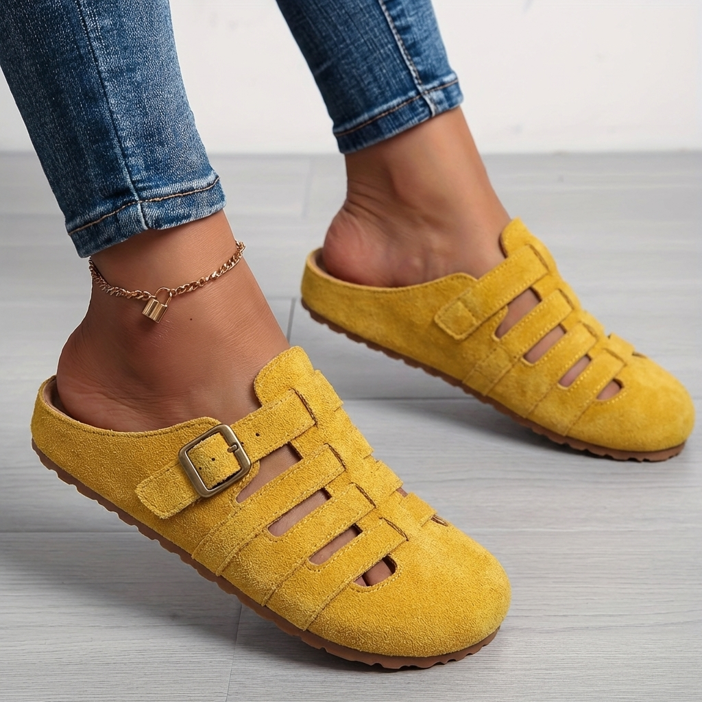 Women's Lightweight Slip-On Mules | Elegant Cozy Summer Sandals 0