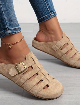 Women's Lightweight Slip-On Mules | Elegant Cozy Summer Sandals 1