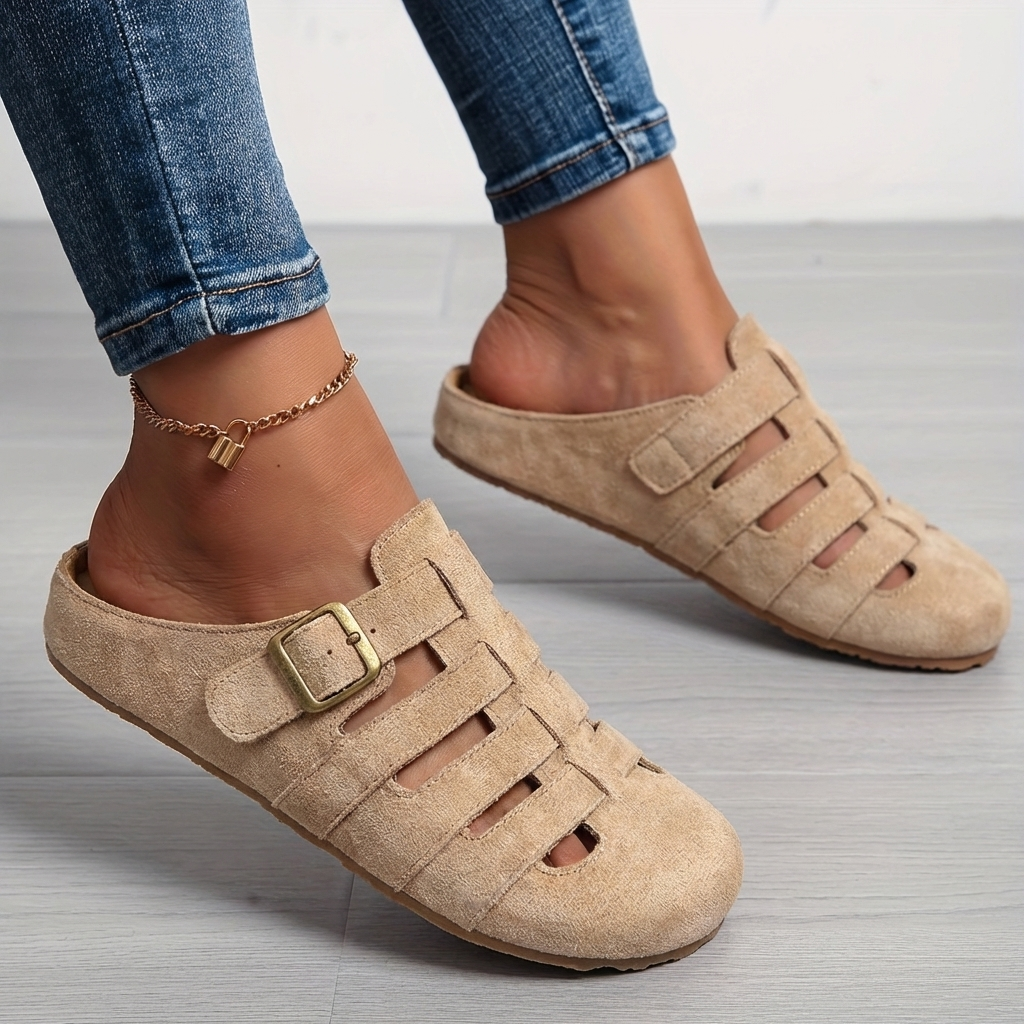 Women's Lightweight Slip-On Mules | Elegant Cozy Summer Sandals 1