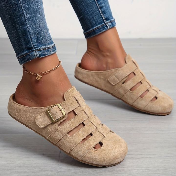 Women's Lightweight Slip-On Mules | Elegant Cozy Summer Sandals 1