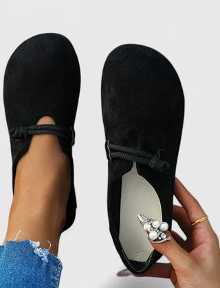 Women's Orthopedic Fabric Loafers | Comfortable Slip-On Casual Shoes 1
