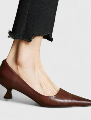 Women's Orthopedic Leather Heels | Elegant Supportive Dress Shoes 1