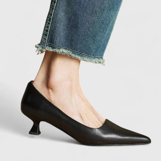 Women's Orthopedic Leather Heels | Elegant Supportive Dress Shoes 2