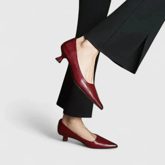 Women's Orthopedic Leather Heels | Elegant Supportive Dress Shoes 3