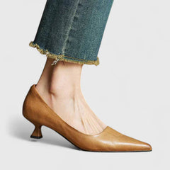 Women's Orthopedic Leather Heels | Elegant Supportive Dress Shoes 7