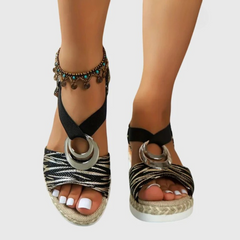 Women's Orthopedic Open-Toe Sandals | Stylish Comfortable Summer Footwear 10