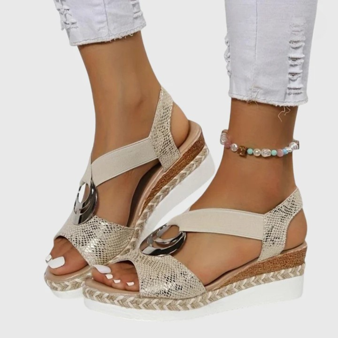 Women's Orthopedic Open-Toe Sandals | Stylish Comfortable Summer Footwear 11