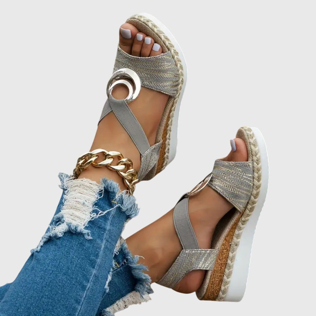 Women's Orthopedic Open-Toe Sandals | Stylish Comfortable Summer Footwear 3