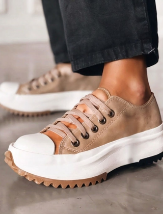 Women's Orthopedic Platform Sneakers | Stylish Chunky Lace-Up Shoes 1