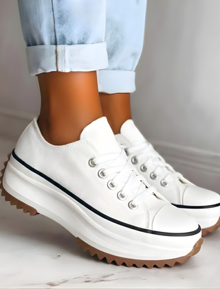 Women's Orthopedic Platform Sneakers | Stylish Chunky Lace-Up Shoes 2
