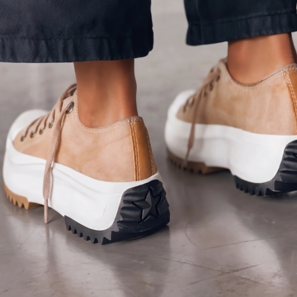 Women's Orthopedic Platform Sneakers | Stylish Chunky Lace-Up Shoes 4