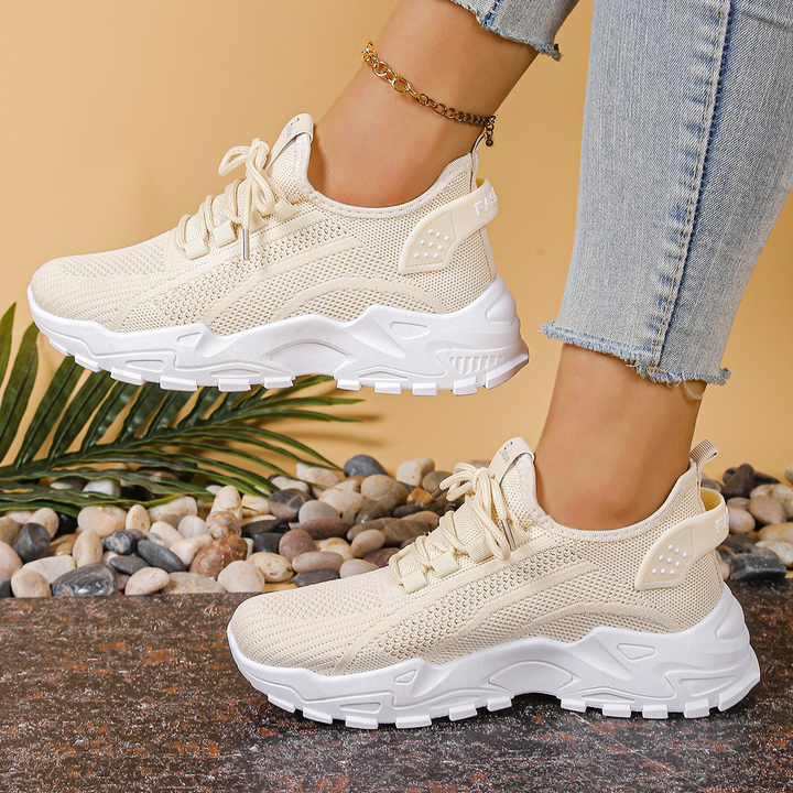 Women's Orthopedic Slip-On Sneakers | Comfortable White Walking Shoes for All-Day Support 0