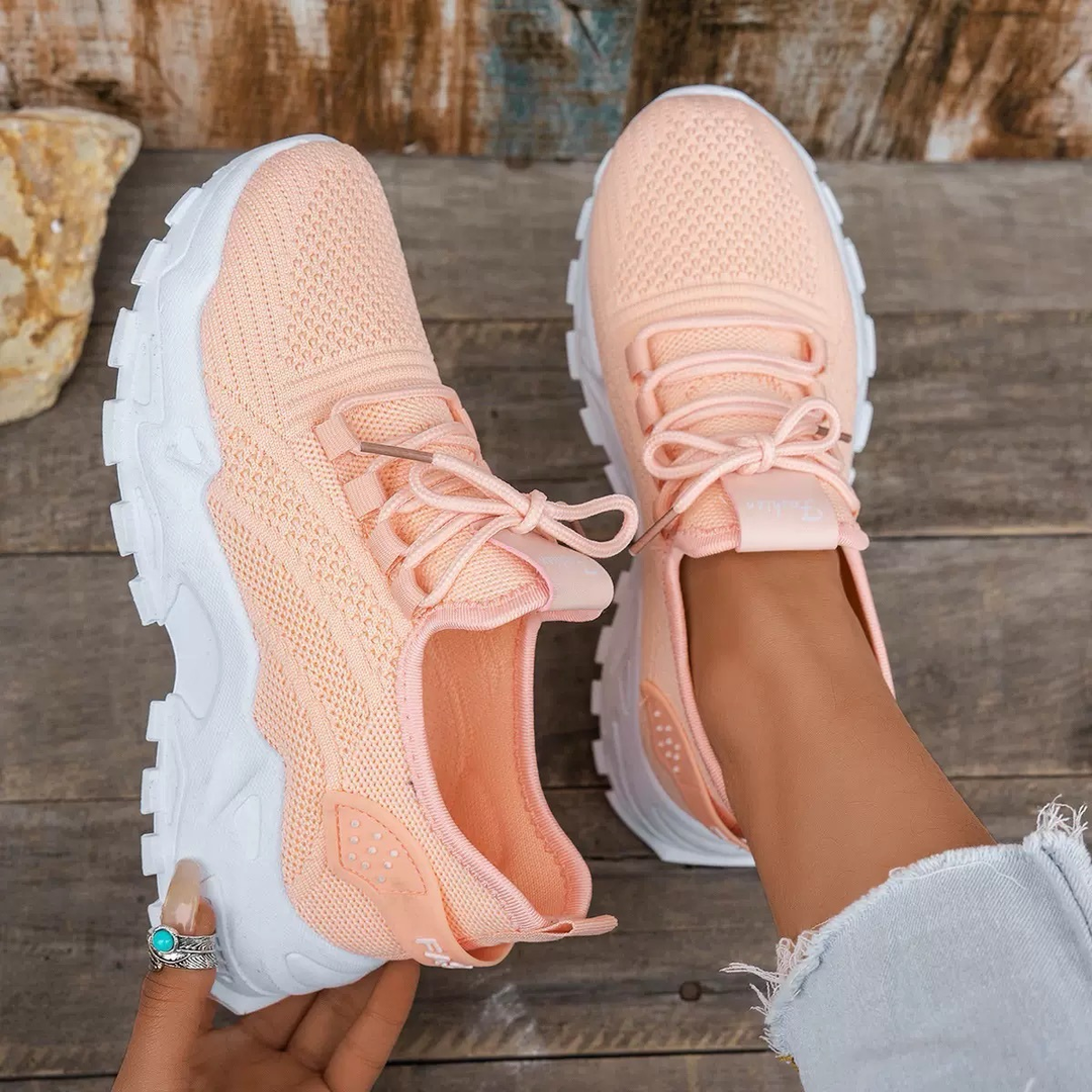 Women's Orthopedic Slip-On Sneakers | Comfortable White Walking Shoes for All-Day Support 4