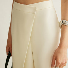 Women's Premium Asymmetrical Wrap Wide Leg Pants | Elegant High-Waisted Trousers 5