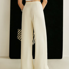 Women's Premium Asymmetrical Wrap Wide Leg Pants | Elegant High-Waisted Trousers 7