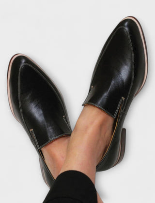 Women's Premium Leather Loafers | Elegant Orthopedic Slip-On Shoes 0
