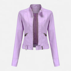 Women's Premium Vegan Leather Jacket | Elegant Classic Outerwear for All Seasons 3