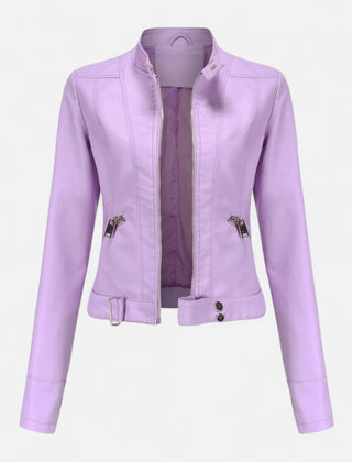 Women's Premium Vegan Leather Jacket | Elegant Classic Outerwear for All Seasons 3