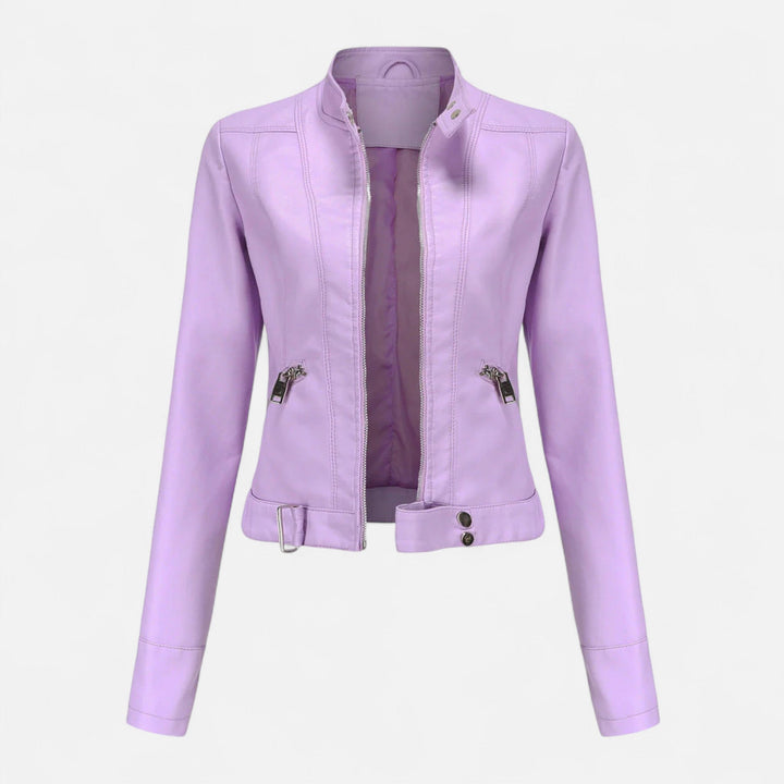 Women's Premium Vegan Leather Jacket | Elegant Classic Outerwear for All Seasons 3
