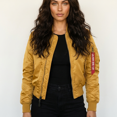 Women's Satin Bomber Jacket | Sporty Elegant Outerwear | Luxurious Stylish Fit 13