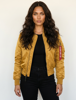 Women's Satin Bomber Jacket | Sporty Elegant Outerwear | Luxurious Stylish Fit 13