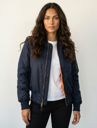 Women's Satin Bomber Jacket | Sporty Elegant Outerwear | Luxurious Stylish Fit 9