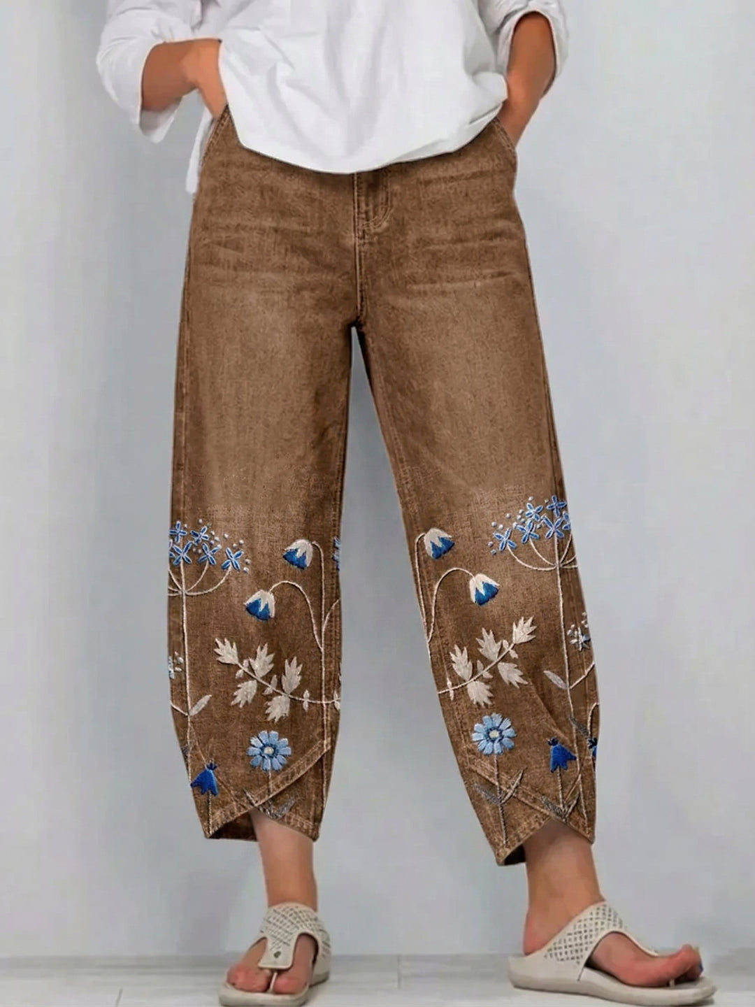 Women's Soft Fabric Casual Pants | Comfortable Stylish Everyday Trousers 6