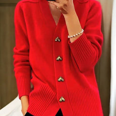 Women's Soft Knit Long Cardigan | Elegant Longline Layering Piece for All Seasons 3
