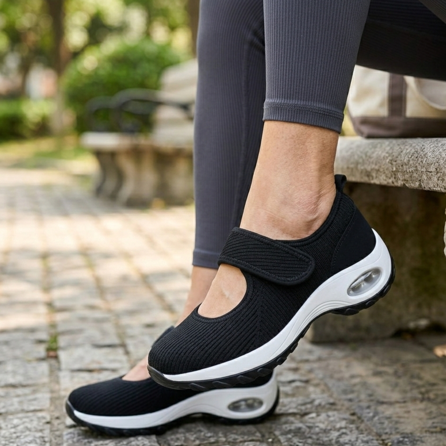 Women's Stretchable Extra-Wide Shoes | Comfortable Cushioned Footwear 0