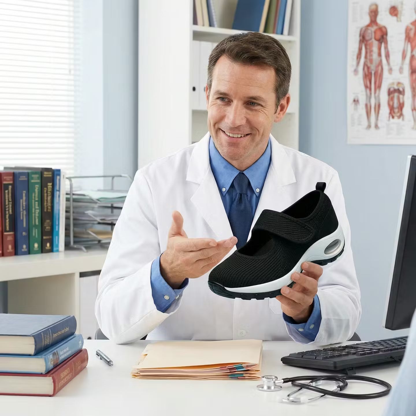 Women's Stretchable Extra-Wide Shoes | Comfortable Cushioned Footwear 4