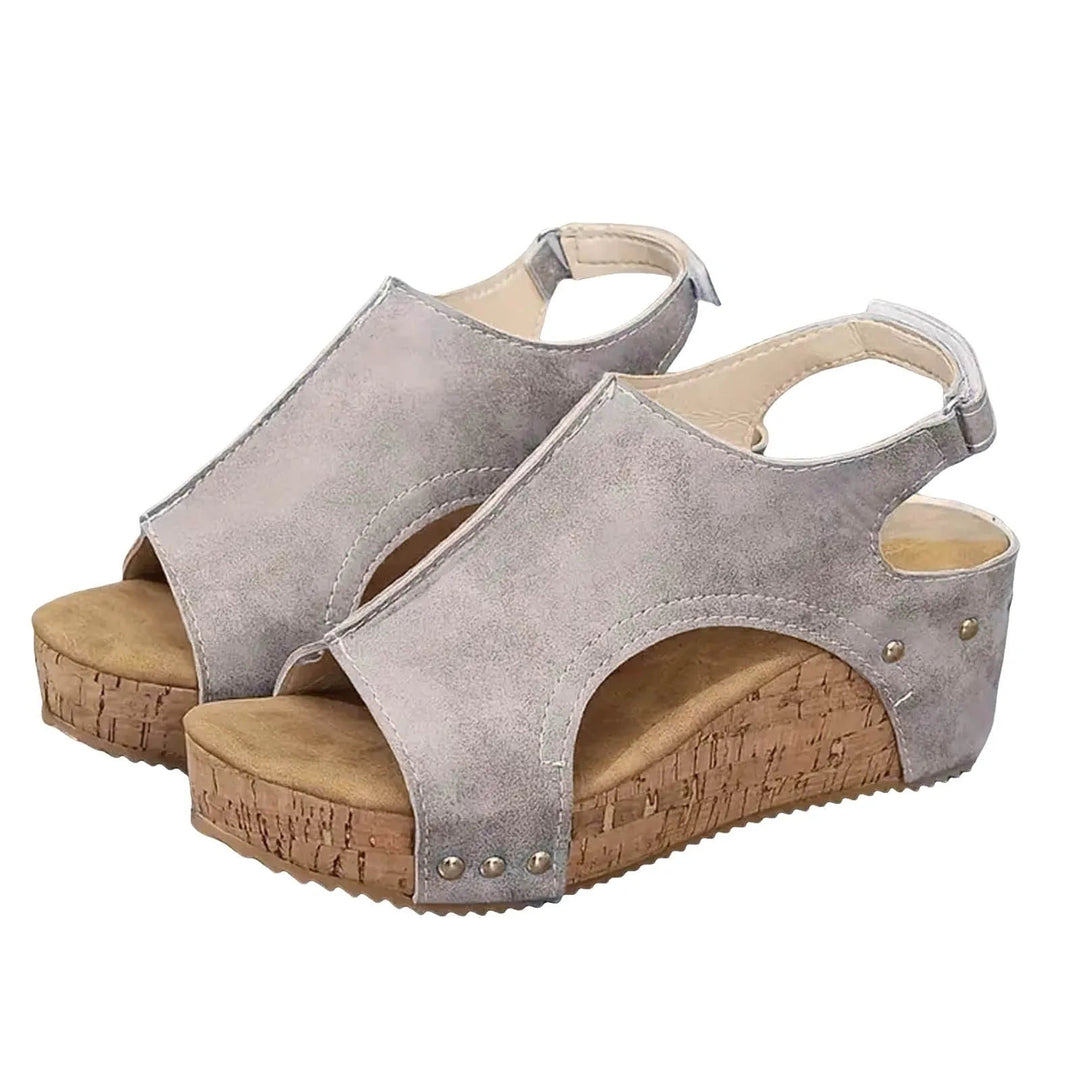 Women's Stylish Orthopedic Platform Wedge Sandals | Comfortable Peep Toe Design 2