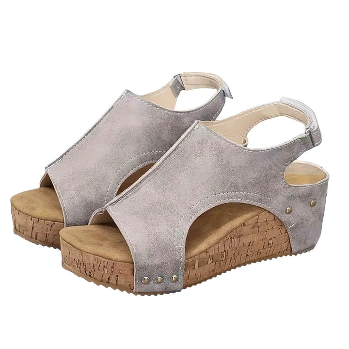 Women's Stylish Orthopedic Platform Wedge Sandals | Comfortable Peep Toe Design 2