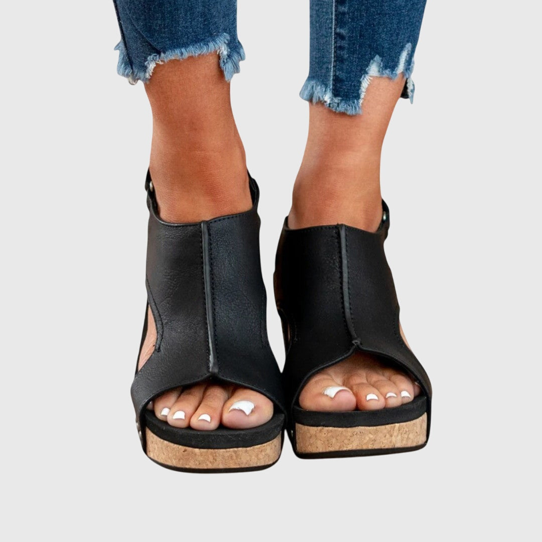 Women's Stylish Orthopedic Platform Wedge Sandals | Comfortable Peep Toe Design 3