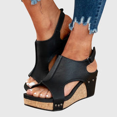 Women's Stylish Orthopedic Platform Wedge Sandals | Comfortable Peep Toe Design 4
