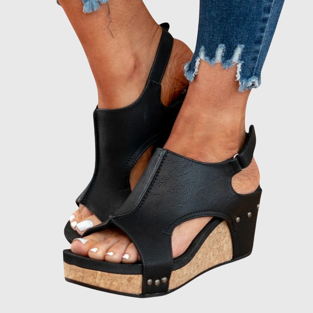 Women's Stylish Orthopedic Platform Wedge Sandals | Comfortable Peep Toe Design 4