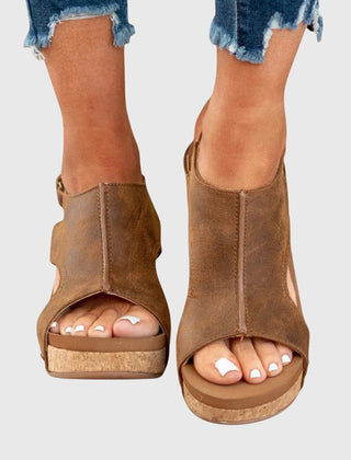 Women's Stylish Orthopedic Platform Wedge Sandals | Comfortable Peep Toe Design 7