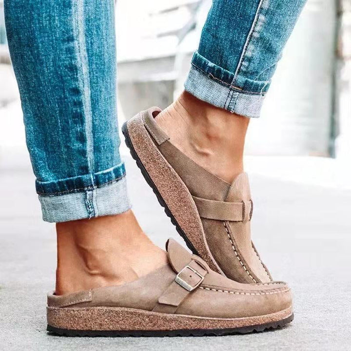 Women's Suede Orthopedic Slip-Ons | Comfortable Casual Everyday Shoes 1