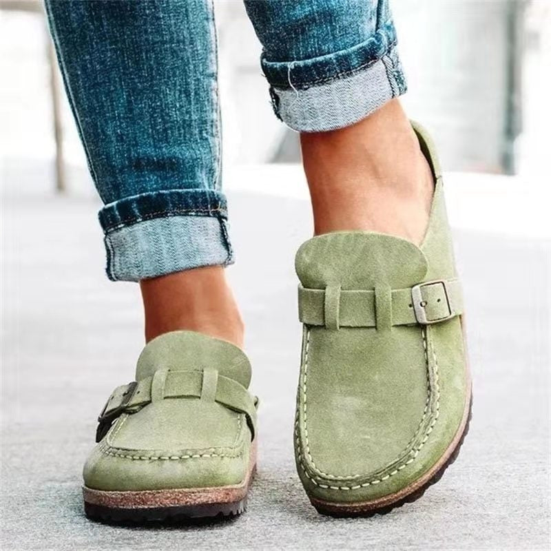 Women's Suede Orthopedic Slip-Ons | Comfortable Casual Everyday Shoes 3